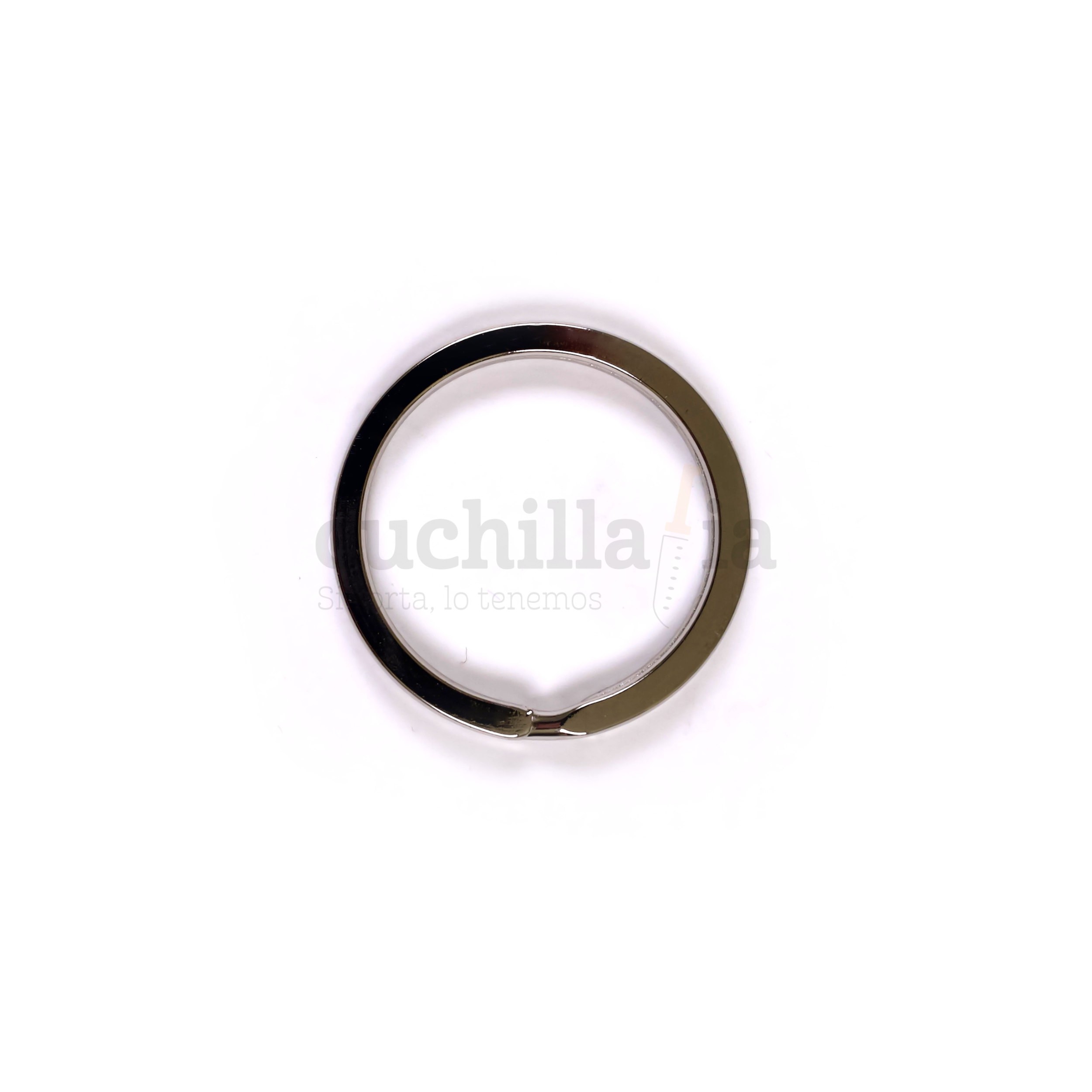 Anilla metálica grande plana 30 mm para llavero Victorinox 4.1840