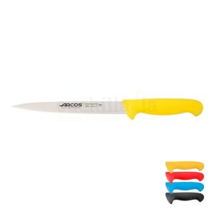 Cuchillo fileteador semiflexible de 19 cm mango ergonómico Arcos 2952
