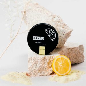 Pasta de dientes en polvo limón y jengibre Spring BANBU 60g