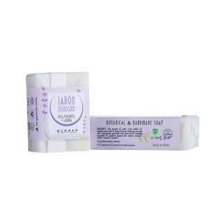 Mini Jabón Rosa Mosqueta y Lavanda ECO 55g Münnah