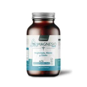 Magnesio Triple Fórmula WeBotanix 60 cápsulas